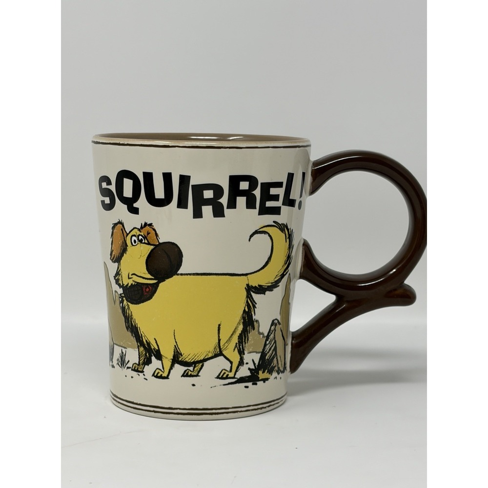 Disney Parks Pixar Up Dug the Dog Mug – "Squirrel!" Coffee Cup